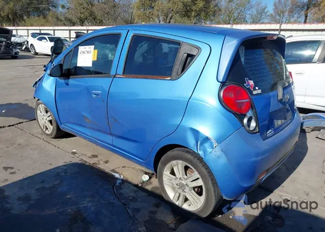 2014 Chevrolet Spark 1Lt Auto from USA, damaged, VIN KL8CD6S93EC527822